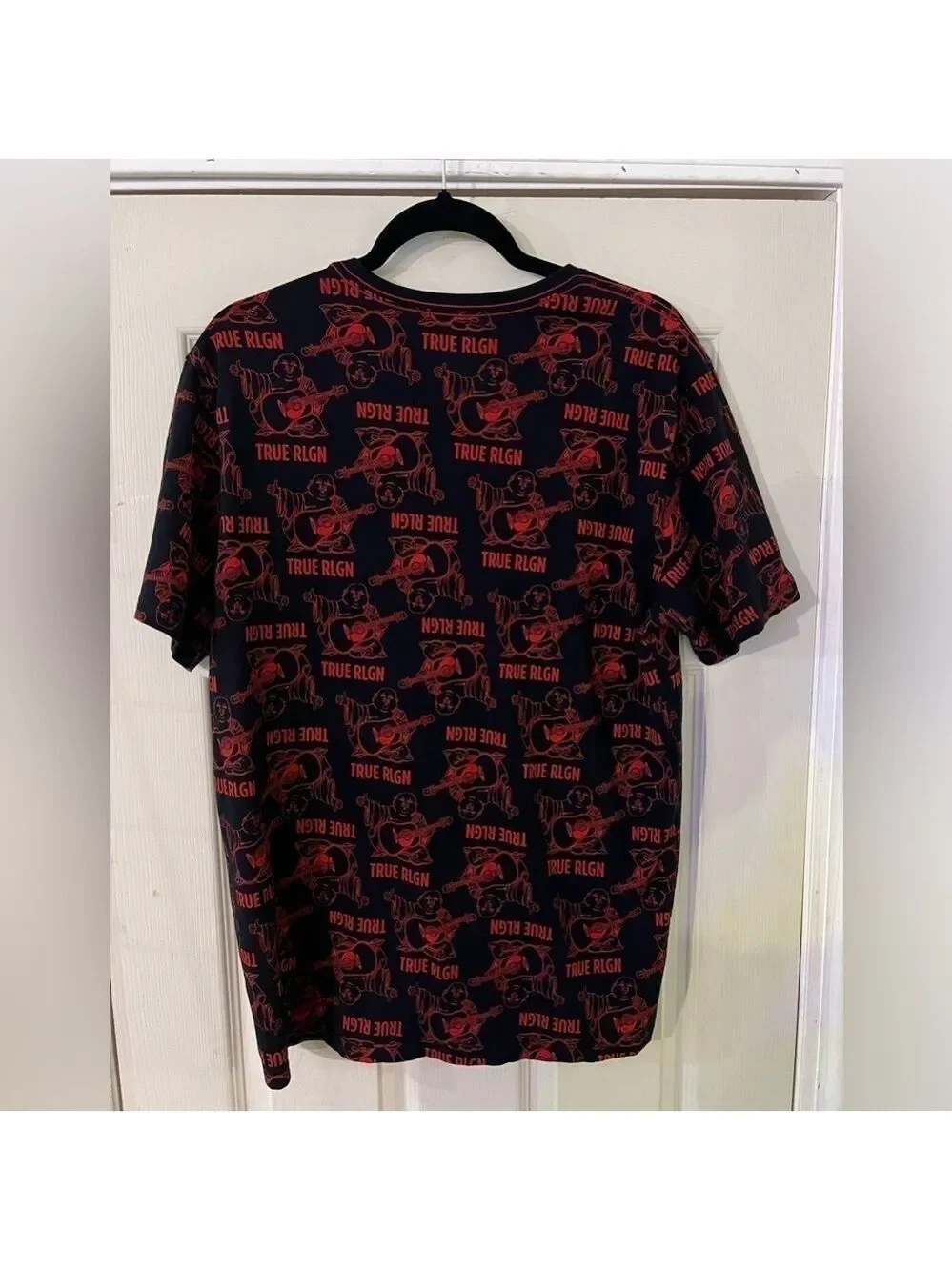 True Religion Buddha Mono Crew Neck T-shirt